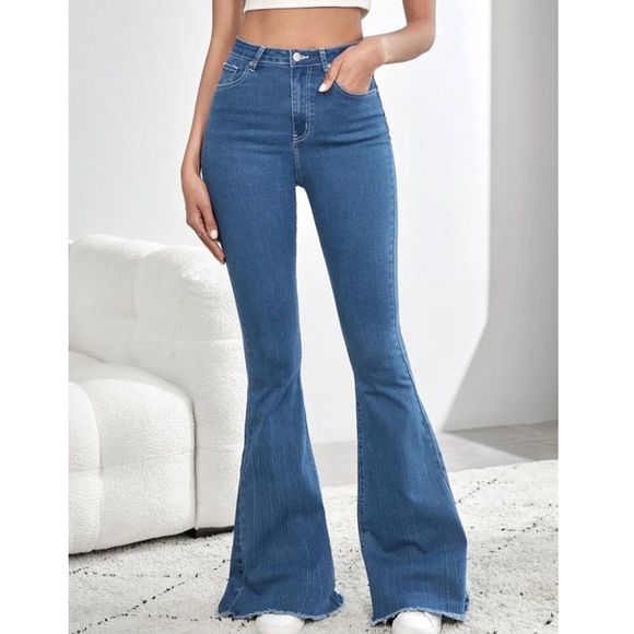 Denim - Tall Flare Bell Bottom Jeans